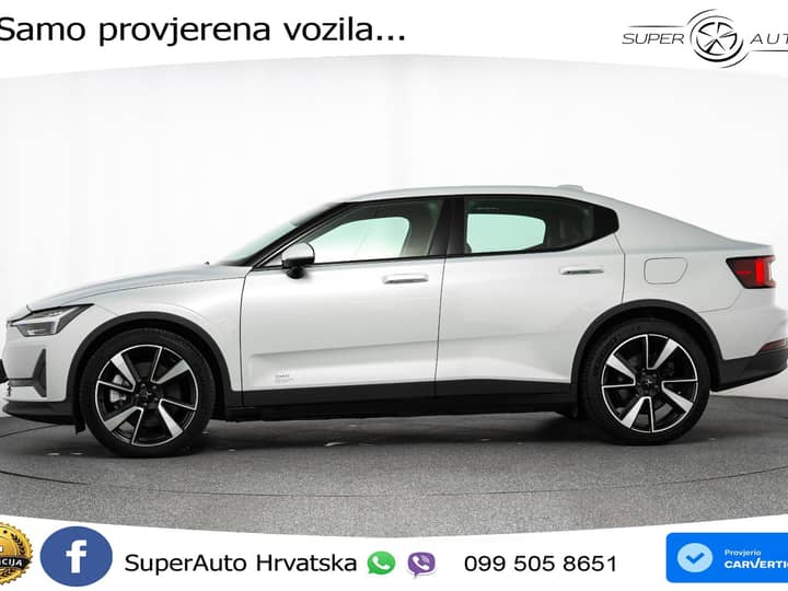 Polestar 2 64 kWh Standard Range 224 KS, KAM+GR SJED+VIRT+NAVI