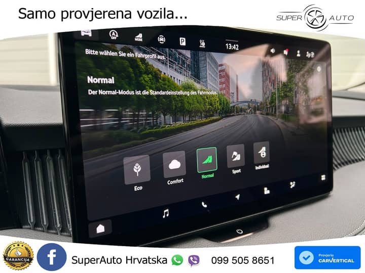 Škoda Superb Combi 2.0 TDI 4x4 L&K 193 KS, MATRIX+ACC+4xGR SJED+MASAŽA+360