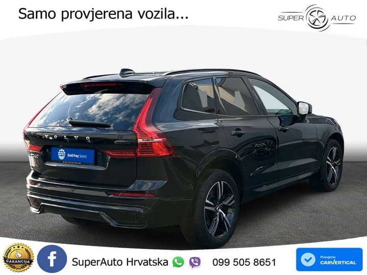 Volvo XC60 2.0d B4 Aut. R-Design 197 KS, ACC+360+GR SJED+PANO+HEAD+ASIST