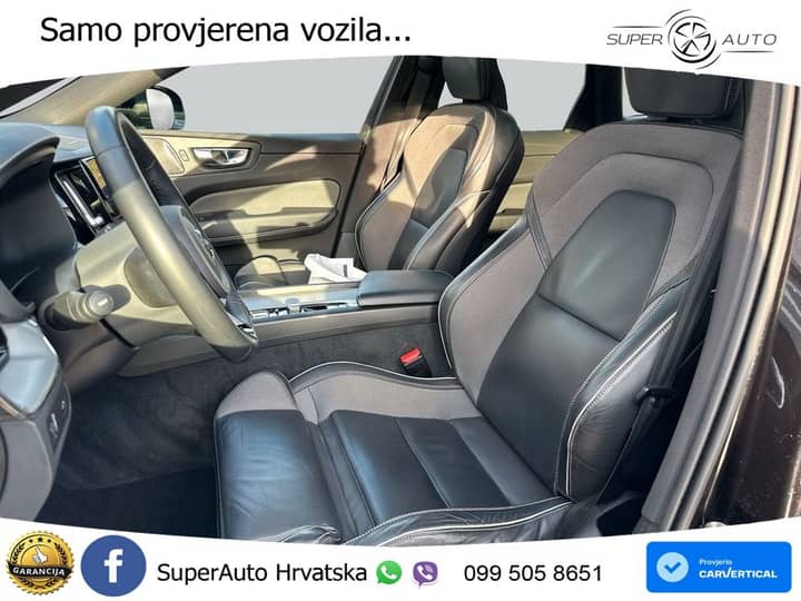 Volvo XC60 2.0d B4 Aut. R-Design 197 KS, ACC+360+GR SJED+PANO+HEAD+ASIST
