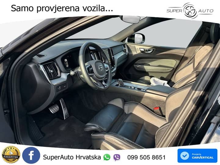 Volvo XC60 2.0d B4 Aut. R-Design 197 KS, ACC+360+GR SJED+PANO+HEAD+ASIST
