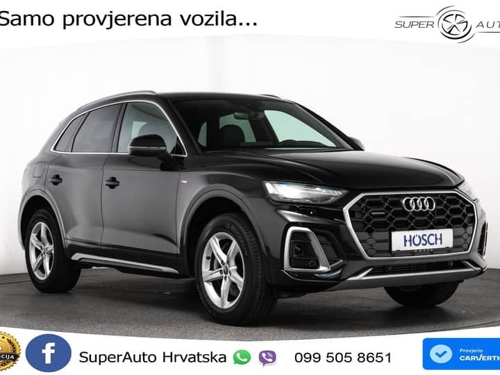 Audi Q5 50 TFSIe quattro S tronic 2xS line 299 KS, KAM+VIRT+NAVI