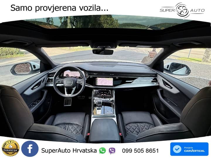 Audi Q8 50 TDI V6 quattro tiptronic S Line 286 KS, ZRAČNI+ACC+GR SJED+360+PDC