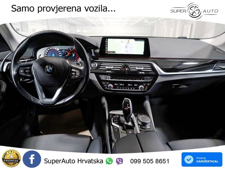 BMW 520i Touring Aut. 184 KS, ACC+360+GR SJED+LED+NAVI