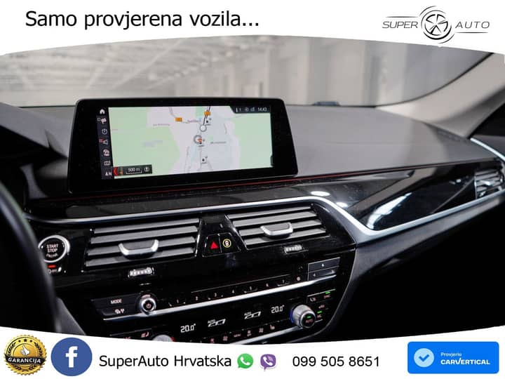 BMW 520i Touring Aut. 184 KS, ACC+360+GR SJED+LED+NAVI
