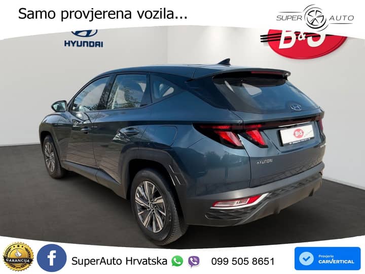 Hyundai Tucson 1.6 T-GDI 150 KS, TEM+GR SJED+KAM+PDC