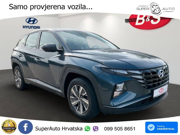 Hyundai Tucson 1.6 T-GDI 150 KS, TEM+GR SJED+KAM+PDC