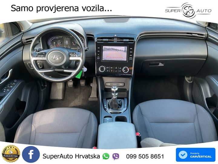 Hyundai Tucson 1.6 T-GDI 150 KS, TEM+GR SJED+KAM+PDC