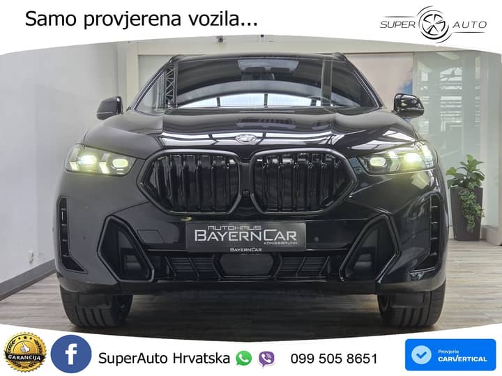 BMW X6 40d xDrive Steptronic M Sport 352 KS, HEAD+ACC+4xGR SJED+360+PANO