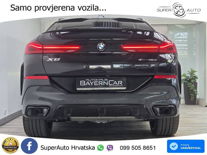 BMW X6 40d xDrive Steptronic M Sport 352 KS, HEAD+ACC+4xGR SJED+360+PANO