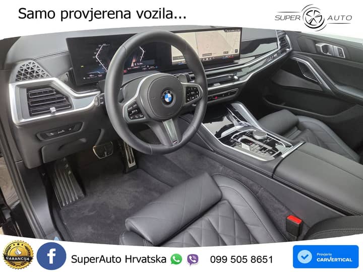 BMW X6 40d xDrive Steptronic M Sport 352 KS, HEAD+ACC+4xGR SJED+360+PANO