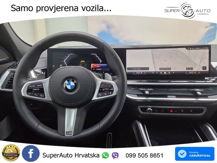 BMW X6 40d xDrive Steptronic M Sport 352 KS, HEAD+ACC+4xGR SJED+360+PANO