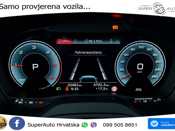 Audi Q2 35 TDI S tronic S line 150 KS, PARK+VIRT+NAVI