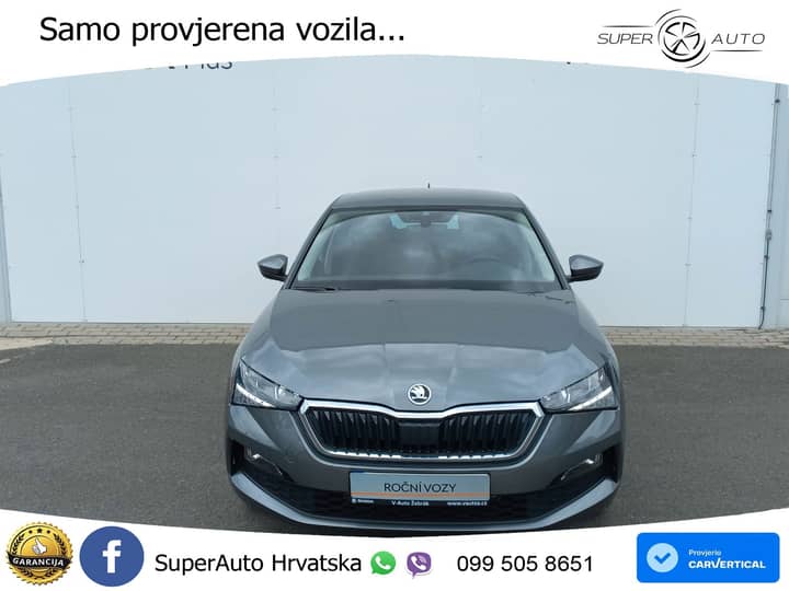 Škoda Scala 1.0 TSI Ambition 110 KS, LANE+GR SJED+LED