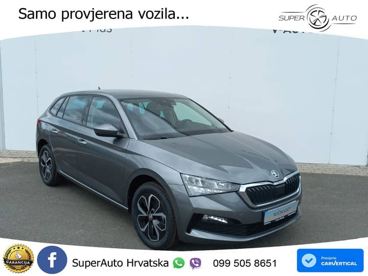 Škoda Scala 1.0 TSI Ambition 110 KS, LANE+GR SJED+LED