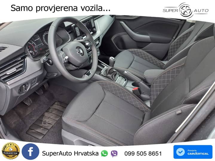 Škoda Scala 1.0 TSI Ambition 110 KS, LANE+GR SJED+LED