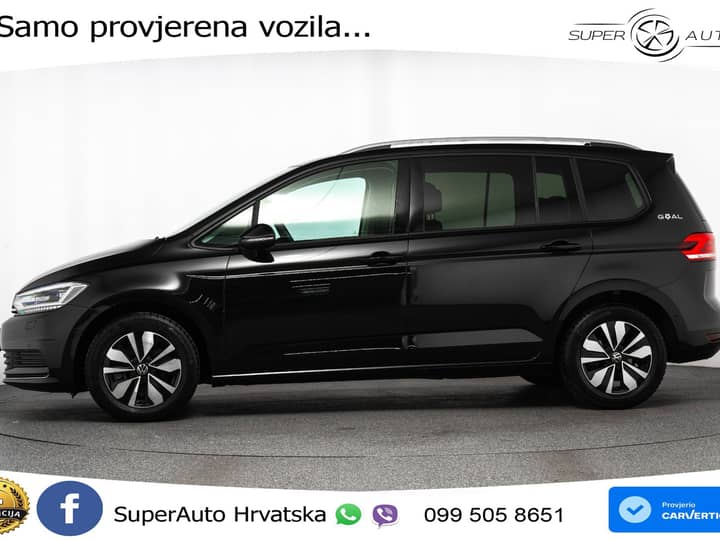 VW Touran 1.5 TSI DSG Comfortline 150 KS, 7-SJED+LED+ACC+GR SJED+PDC+VIRT