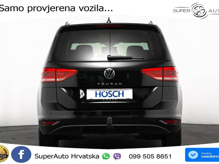 VW Touran 1.5 TSI DSG Comfortline 150 KS, 7-SJED+LED+ACC+GR SJED+PDC+VIRT