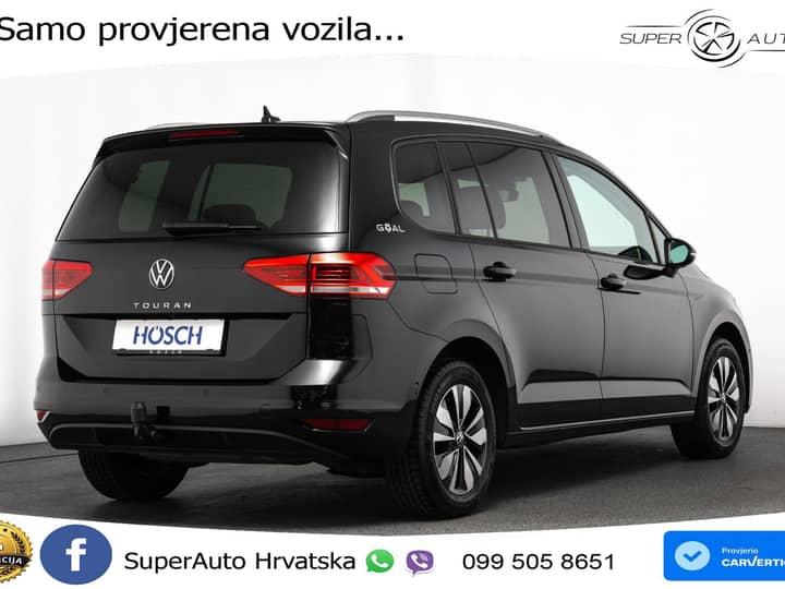 VW Touran 1.5 TSI DSG Comfortline 150 KS, 7-SJED+LED+ACC+GR SJED+PDC+VIRT