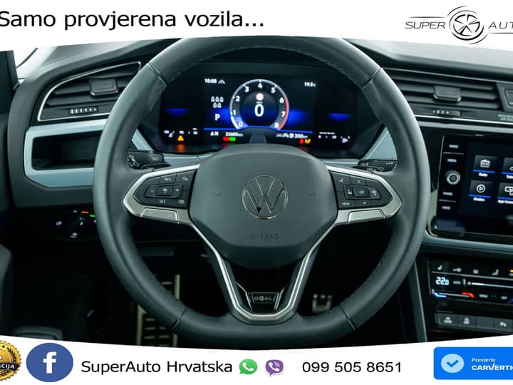 VW Touran 1.5 TSI DSG Comfortline 150 KS, 7-SJED+LED+ACC+GR SJED+PDC+VIRT