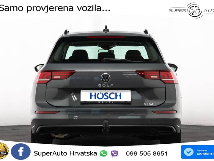 VW Golf 8 Variant 1.5 eTSI DSG Life 116 KS, LED+ACC+GR SJED+VIRT+PDC
