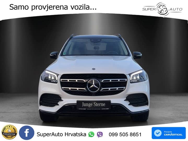 Mercedes GLS 400d 4M AMG 330 KS, 7-SJED+ZRAČNI+LED+4xGR SJED+PANO+360+MASAŽA