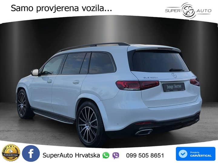 Mercedes GLS 400d 4M AMG 330 KS, 7-SJED+ZRAČNI+LED+4xGR SJED+PANO+360+MASAŽA
