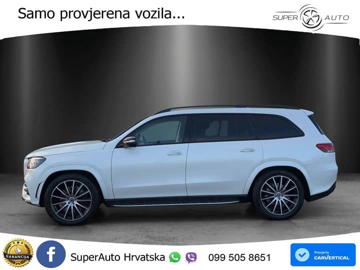 Mercedes GLS 400d 4M AMG 330 KS, 7-SJED+ZRAČNI+LED+4xGR SJED+PANO+360+MASAŽA
