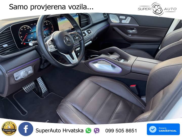 Mercedes GLS 400d 4M AMG 330 KS, 7-SJED+ZRAČNI+LED+4xGR SJED+PANO+360+MASAŽA