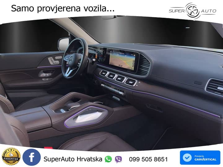 Mercedes GLS 400d 4M AMG 330 KS, 7-SJED+ZRAČNI+LED+4xGR SJED+PANO+360+MASAŽA