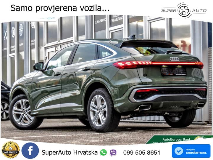 NOVO Audi Q5 SB 2.0 TFSI quattro Aut. 2xS line 204 KS, ACC+LED+GR SJED+360