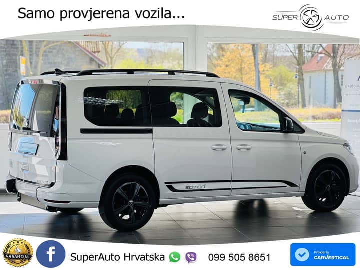 VW Caddy Maxi 2.0 TDI DSG 122 KS, RAMPA+ACC+LED+GR SJED+VIRT+ASIST