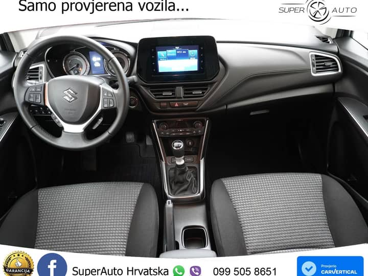 Suzuki SX4 S-Cross 1.4 Boosterjet Comfort 129 KS, ACC+LED+KAM+GR SJED+ASIST