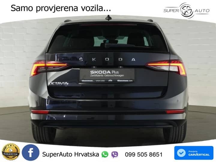 Škoda Octavia Combi 2.0 TDI DSG Tour 150 KS, ACC+VIRT+GR SJED+LED+LANE
