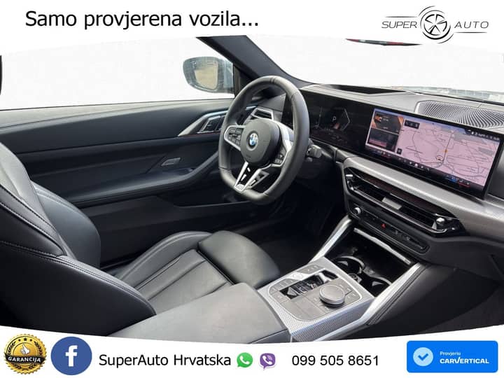 BMW 430d xDrive Steptronic M Sport 286 KS, PANO+360+KEY+GR SJED+HEAD+VIRT+LANE