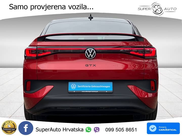 VW ID.5 GTX 4M Aut. 340 KS, ACC+360+KEY+GR SJED+VIRT+LANE