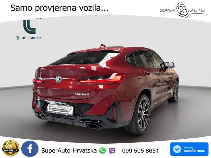 BMW X4 M40d xDrive 340 KS, LED+ACC+PANO+GR SJED+KAM+HEAD