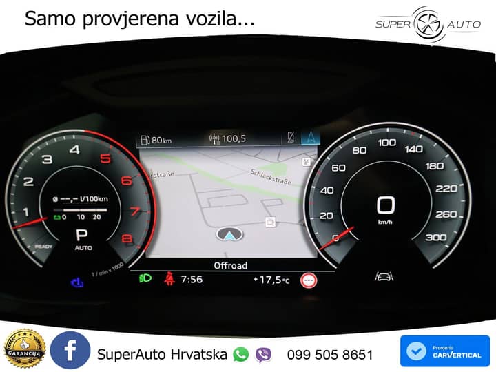 Audi Q8 55 TFSI quattro Aut. S line 340 KS, ZRAČNI+LED+KAM+GR SJED+PANO+VIRT