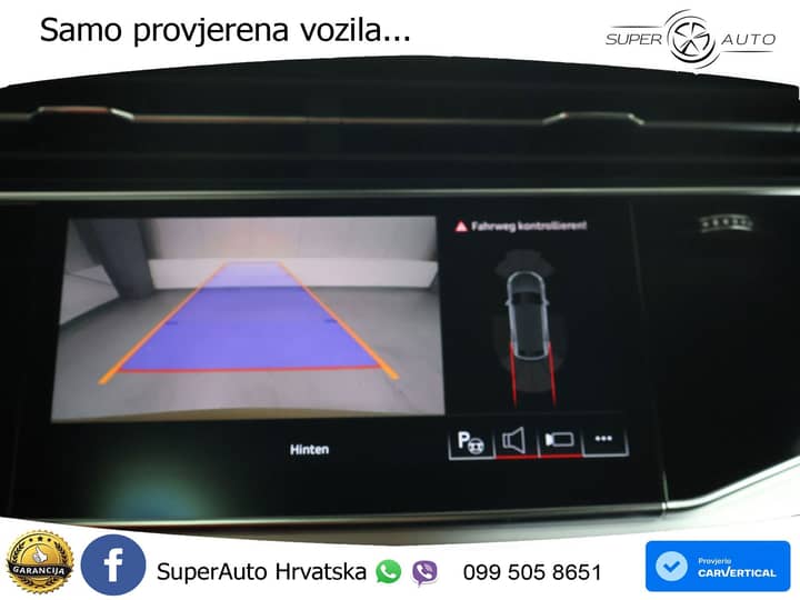 Audi Q8 55 TFSI quattro Aut. S line 340 KS, ZRAČNI+LED+KAM+GR SJED+PANO+VIRT