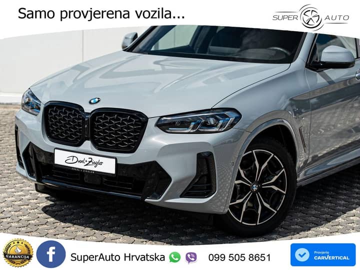 BMW X4 30d xDrive M Sport 286 KS, ACC+PANO+HEAD+GR SJED+360+VIRT