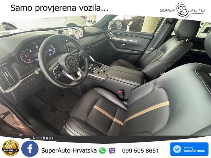 Mazda CX-80 3.3 e-Skyactiv AWD Aut. Homura 254 KS, PANO+360+ACC+GR SJED+KEY+LANE