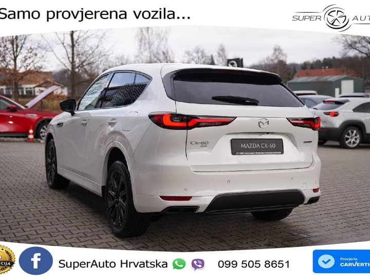 Mazda CX-60 3.3 e-Skyactiv AWD Aut. Homura 254 KS, ACC+360+KEY+GR SJED+VIRT+LANE