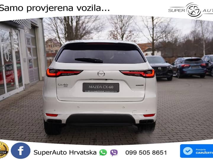 Mazda CX-60 3.3 e-Skyactiv AWD Aut. Homura 254 KS, ACC+360+KEY+GR SJED+VIRT+LANE