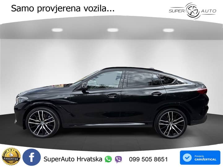 BMW X6 40d xDrive Steptronic M Sport 340 KS, LASER+ACC+4xGR SJED+360+PANO