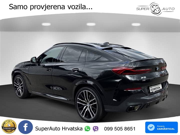 BMW X6 40d xDrive Steptronic M Sport 340 KS, LASER+ACC+4xGR SJED+360+PANO