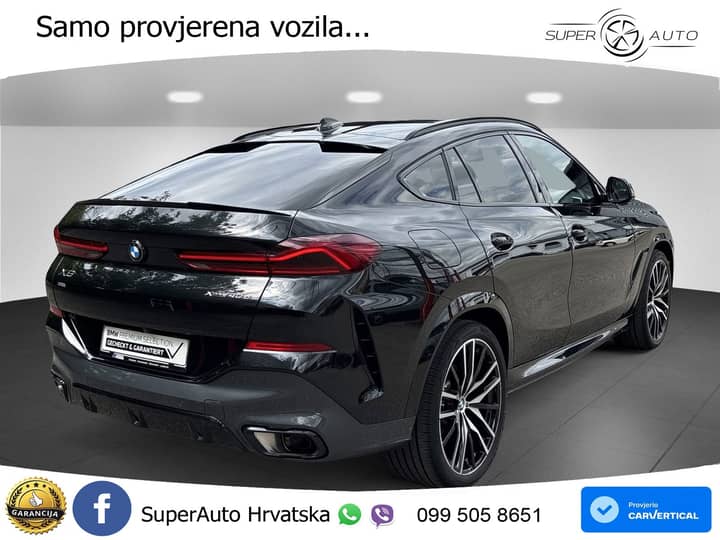 BMW X6 40d xDrive Steptronic M Sport 340 KS, LASER+ACC+4xGR SJED+360+PANO