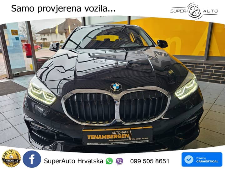 BMW 120i Steptronic SportLine 178 KS, KAM+VIRT+GR SJED+LED+LANE