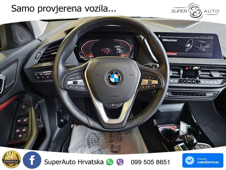 BMW 120i Steptronic SportLine 178 KS, KAM+VIRT+GR SJED+LED+LANE