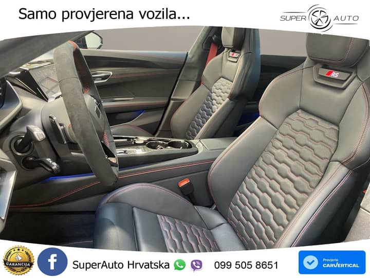 Audi e-tron GT RS quattro 843 KS, PANO+360+ACC+GR SJED+HEAD+KEY+LANE