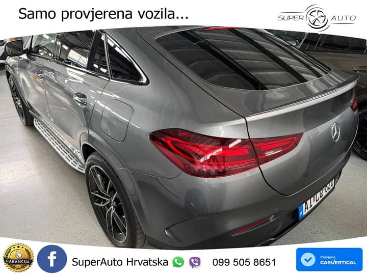 Mercedes GLE Coupe 350de 4M Aut. AMG 333 KS, ZRAČNI+LED+PANO+4xGR SJED+VIRT+360